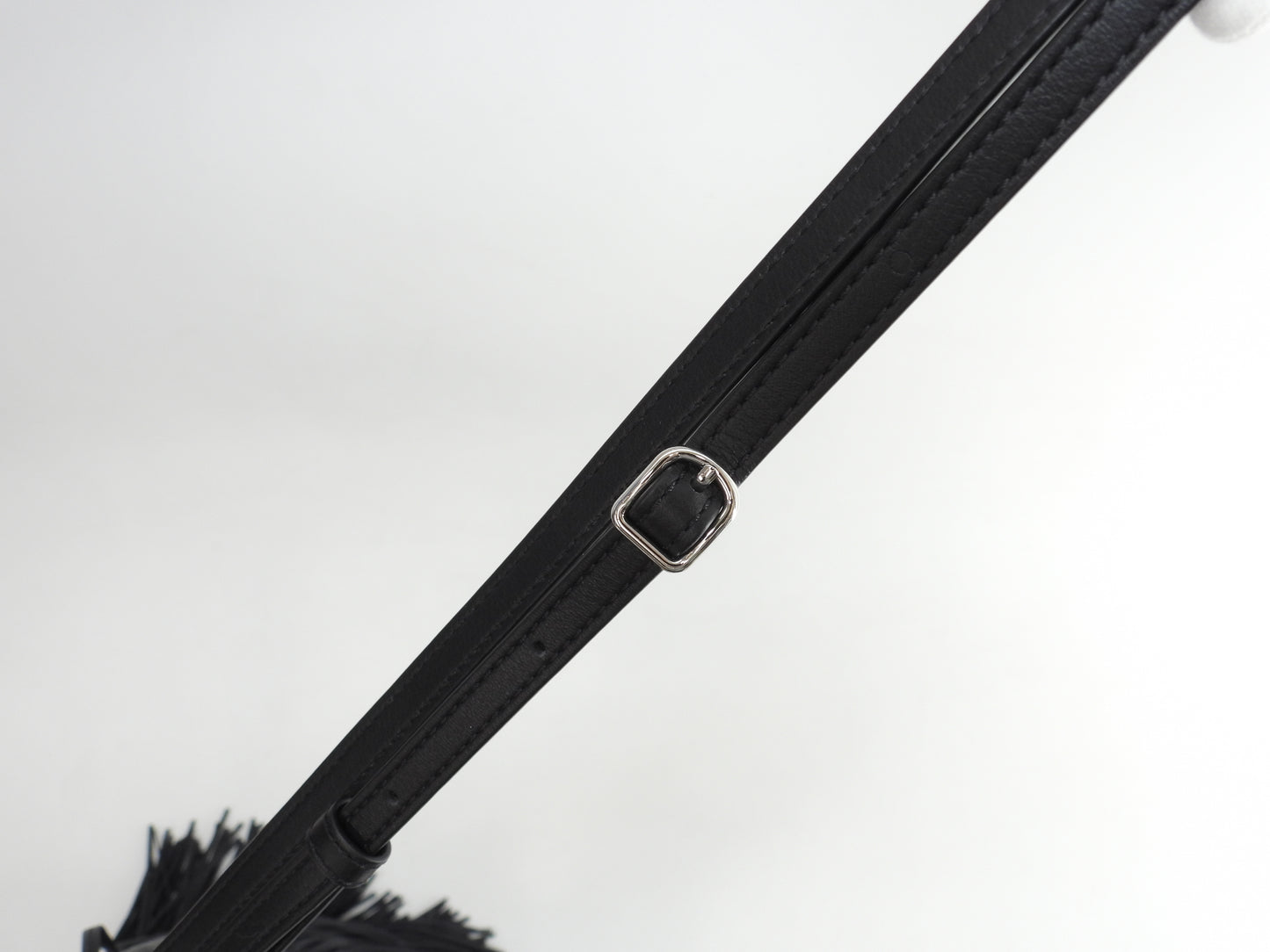 J&Mdavidson カーニバルミニ フリンジ レザー紺 ポシェット ハンドバッグ 極美@ 5