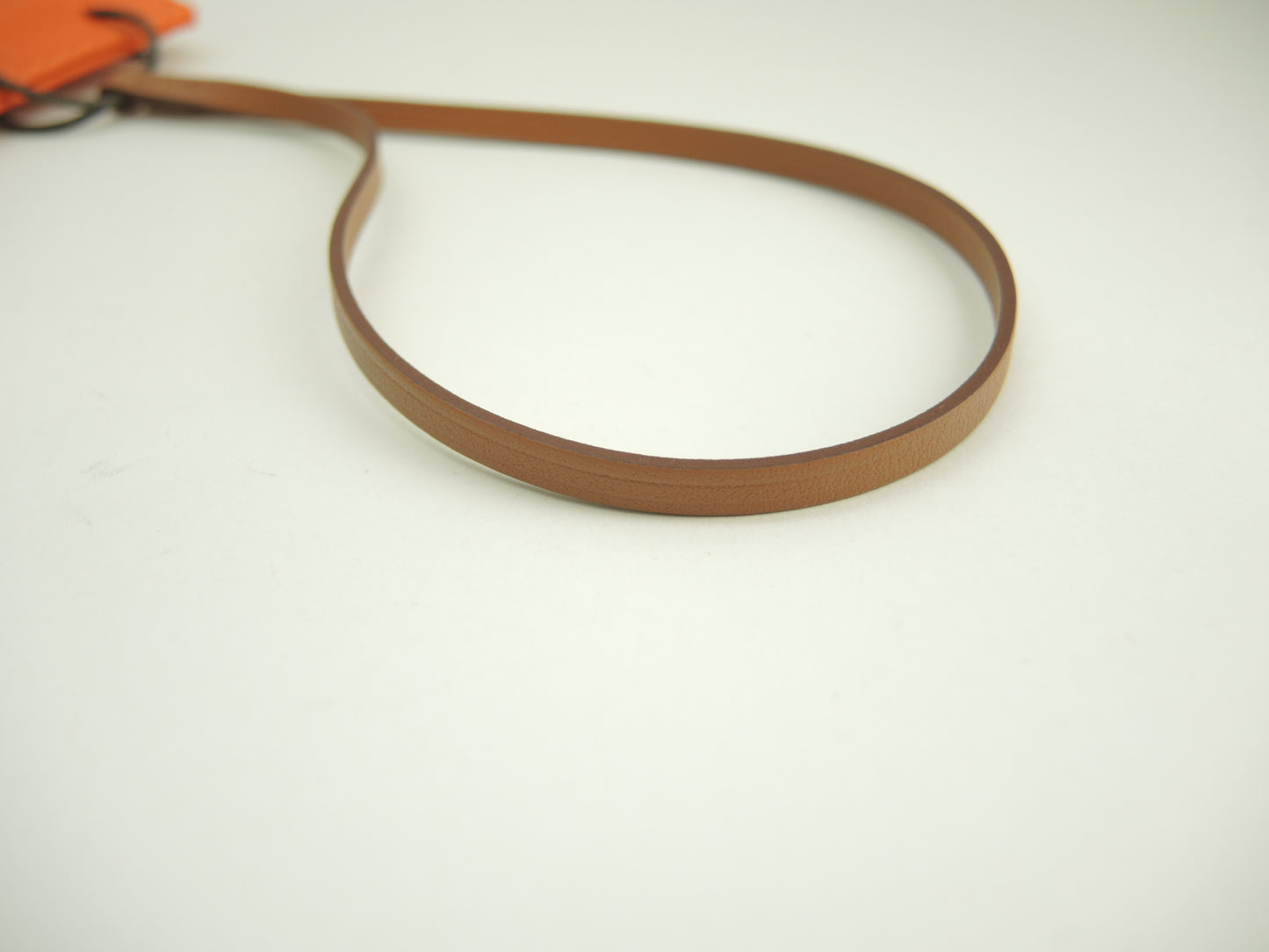 エルメス バッグチャーム サックオランジュ スイフト橙 アクセサリー 新品@Y 3
