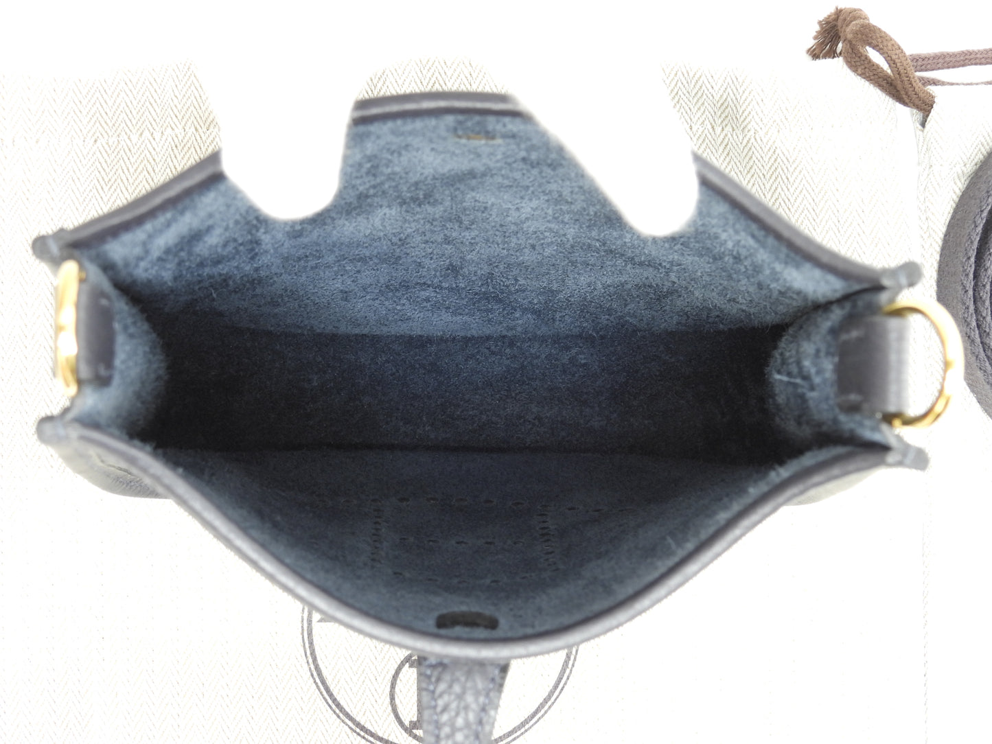 エルメス エヴリンTPM トリヨンクレマンス 黒 ポシェットバッグ ゴールド金具 新品@W 3