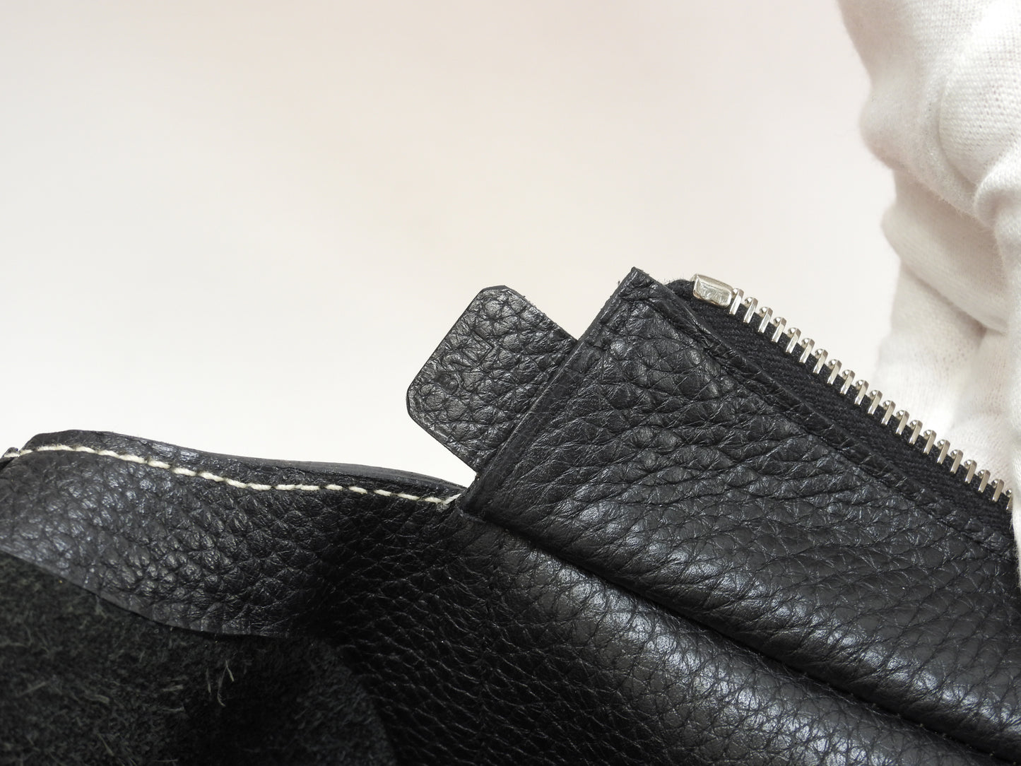エルメス グッドニュースPM トリヨンクレマンスレザー 黒 ポシェットバッグ 美品@□N