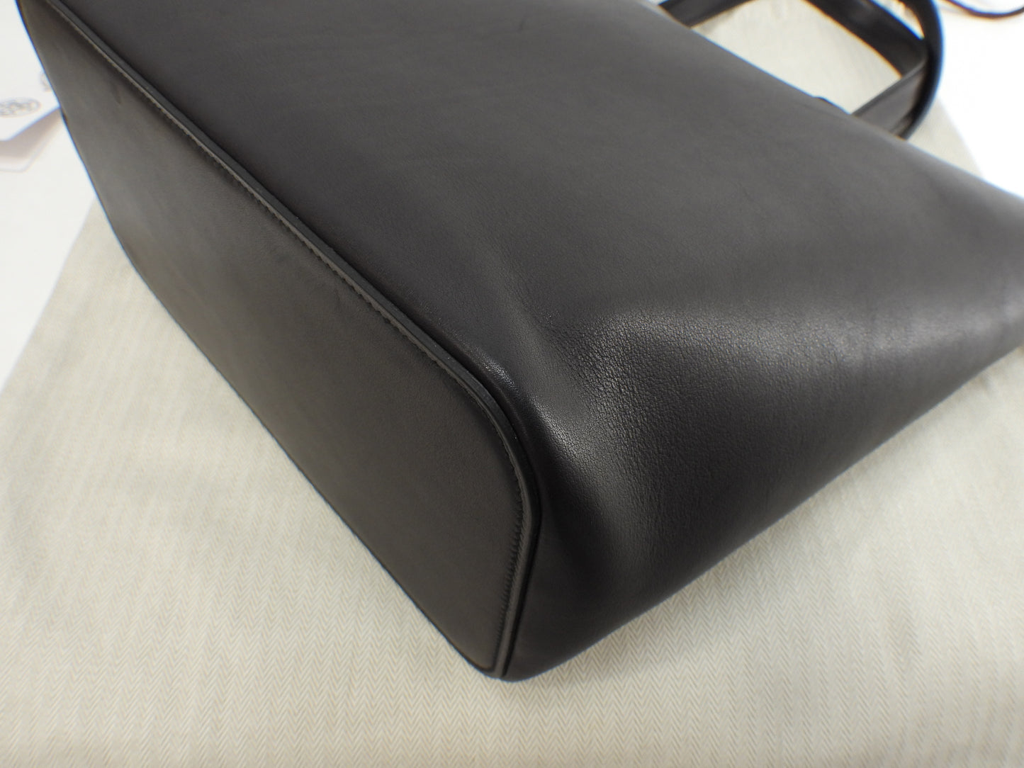 エルメス トランザット ヴォーエヴァーカラー 黒 ハンドバッグ トートバッグ@D