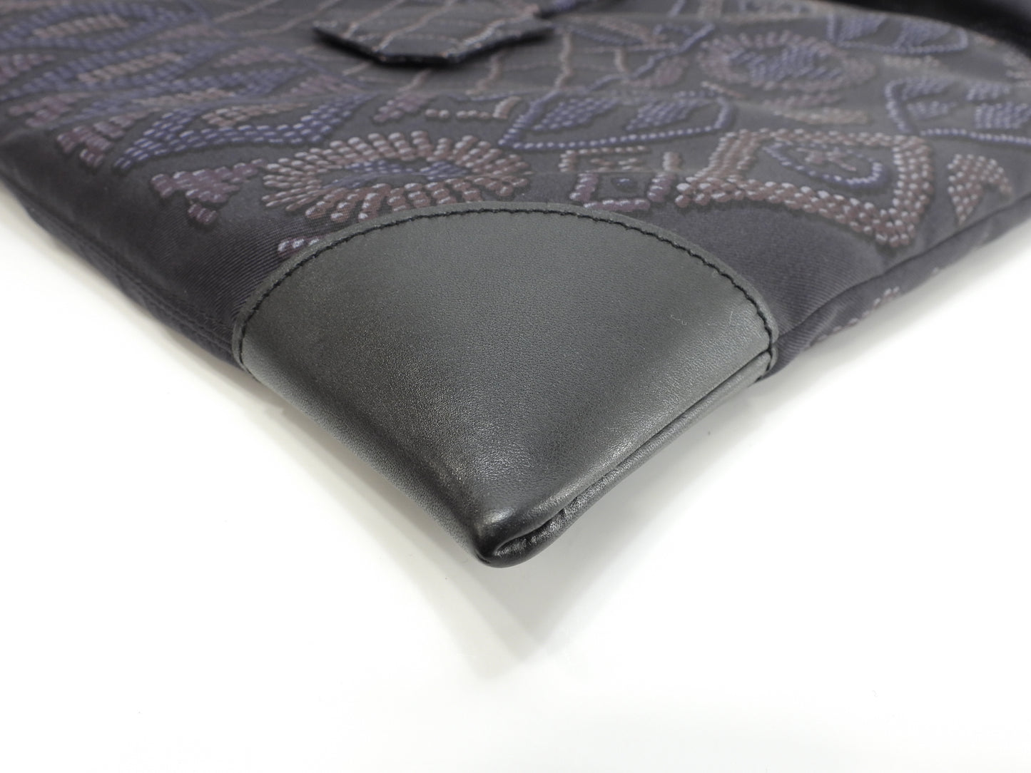 エルメス シルキーシティPM ケリー柄 シルク/レザー黒 ショルダーバッグ クロスボディ 美品@□N