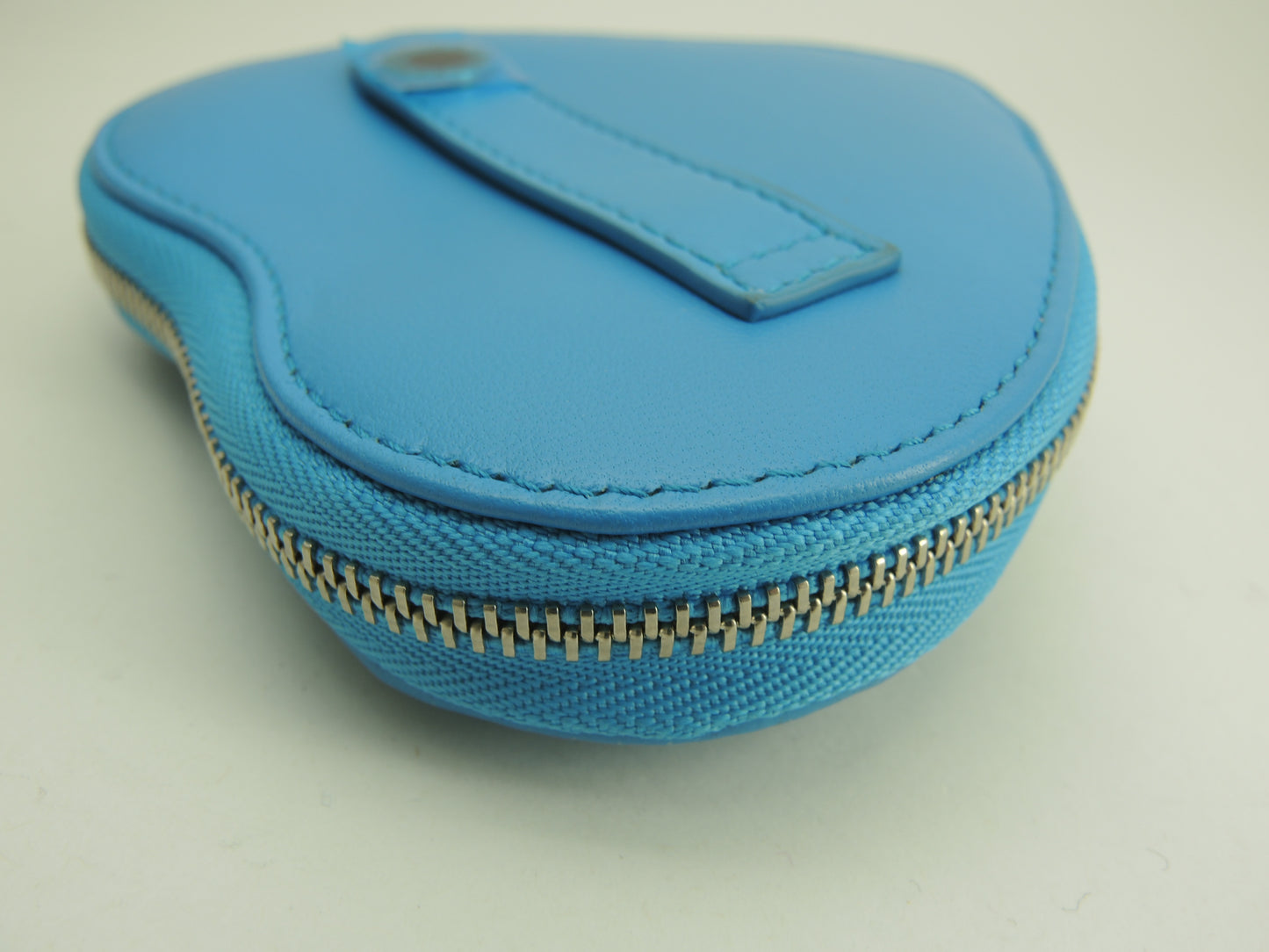 ブルガリx AMBUSH コインケース セルペンティ レザー水色 ミニ財布 ベルトポーチ 未使用@ 1