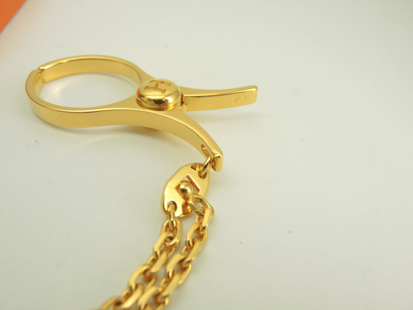 エルメス バッグチャーム フィルー ゴールド キーリング グローブホルダー 極美品@ 10