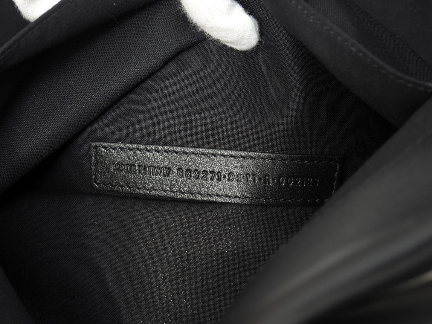 Balenciaga Large Tote Bag Denim/Leather Black and White Shoulder Bag Like New @ 1