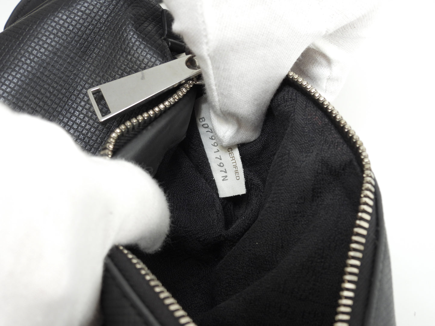 ボッテガヴェネタ ボディバッグ マルコポーロ レザー黒 ウエストバッグ バムバッグ@B07991797N