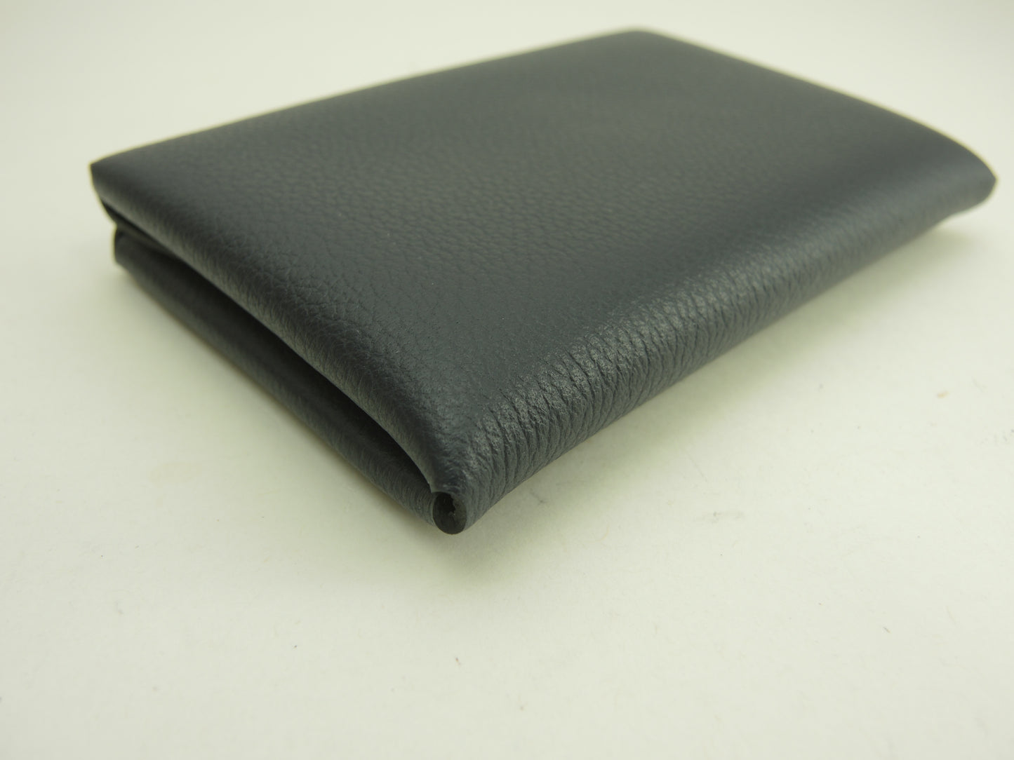 エルメス カルヴィデュオ ヴォーエヴァーカラー ブルーインディゴ コンパクトウォレット ミニサイフ 新品@B
