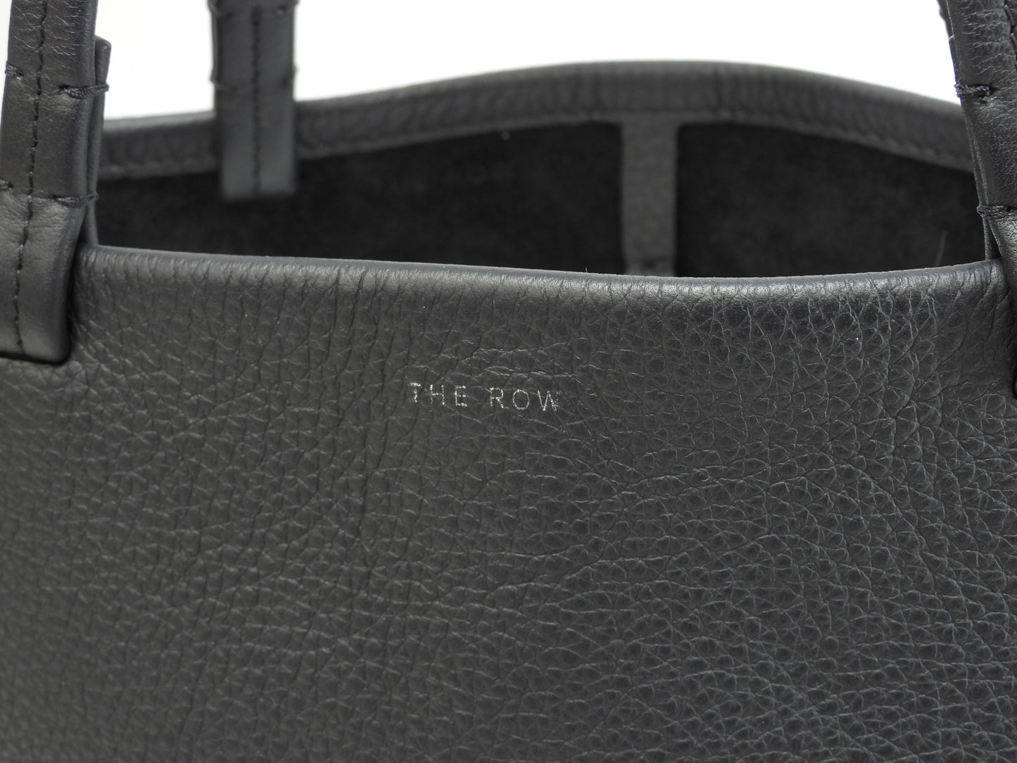 TheRow スモールパークトート トリヨンレザー 黒 ミニトートバッグ ポシェット 美品@ 9