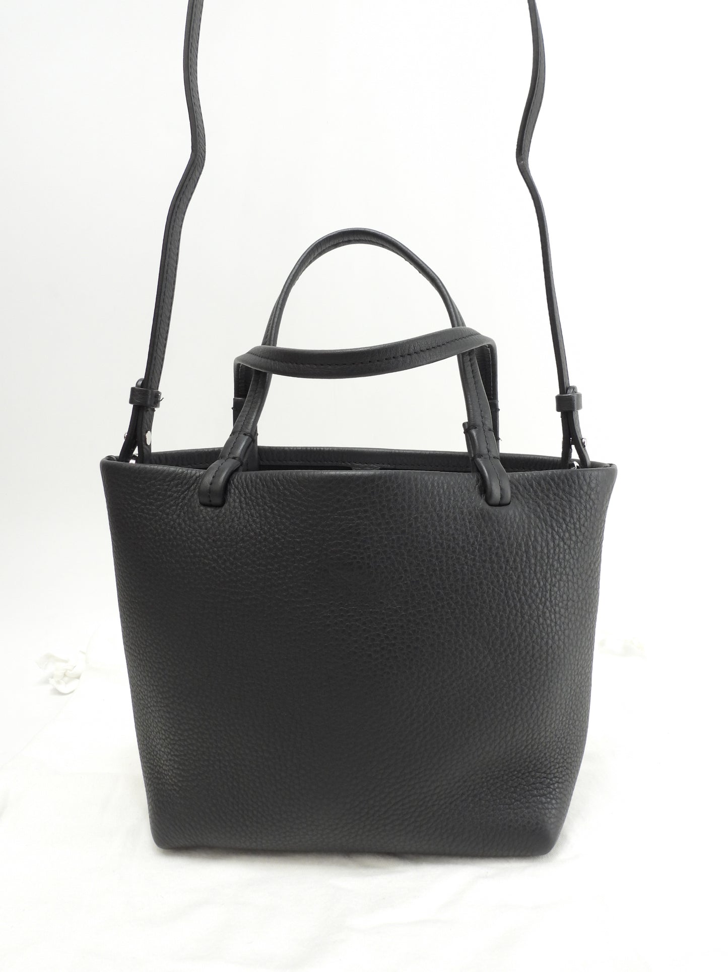 TheRow スモールパークトート トリヨンレザー 黒 ミニトートバッグ ポシェット 美品@ 9