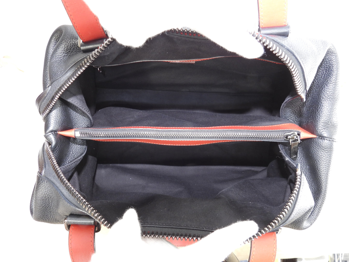 Christian Louboutin Tote Bag Damon Leather Black Men's Shoulder @ 1