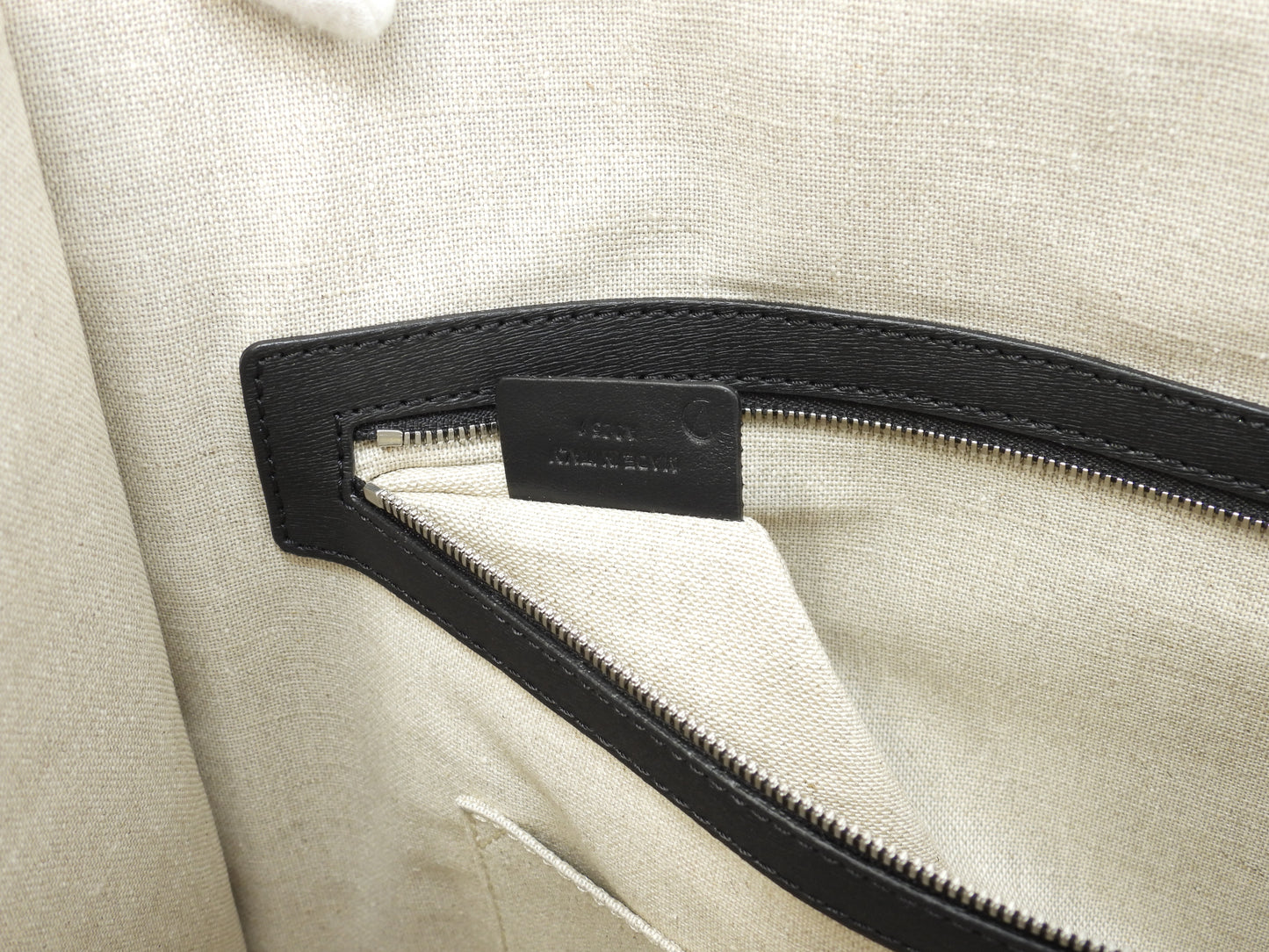 Berluti Ulisse Small Chevron Leather Black Men's Tote Bag, Like New @A0251 2