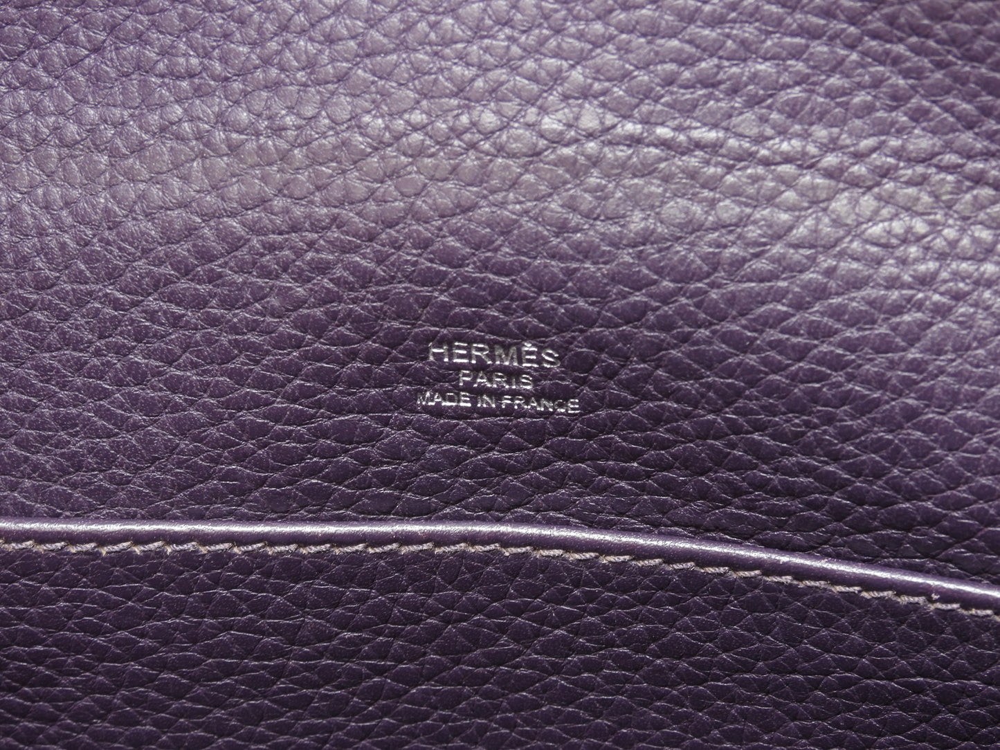 エルメス グッドニュースPM トリヨンクレマンス レザン ポシェット クロスボディバッグ 美品@□L 8