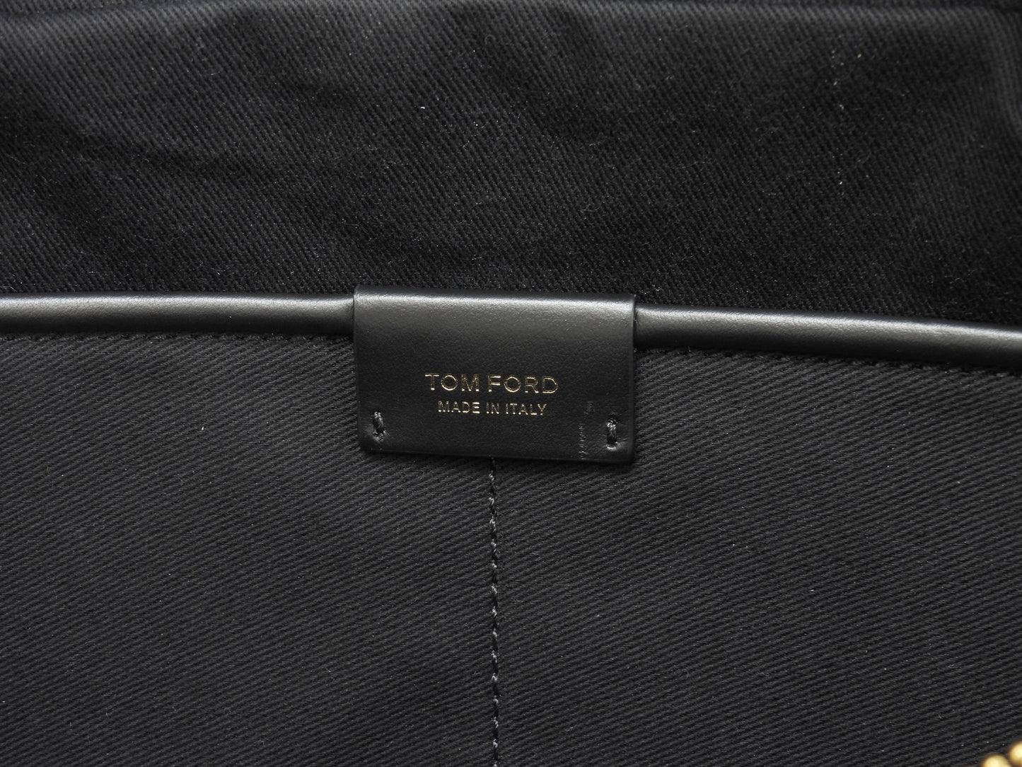 トムフォード ボディバッグ バックリー レザー黒 メンズ ベルトバッグ 極美品@ 6