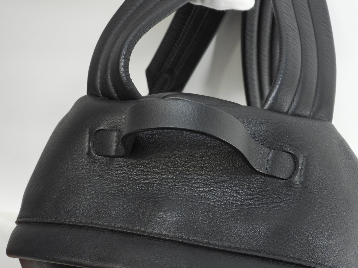Balenciaga Backpack Medium Everyday Full Leather Black Rucksack Men's Good Condition @ 35