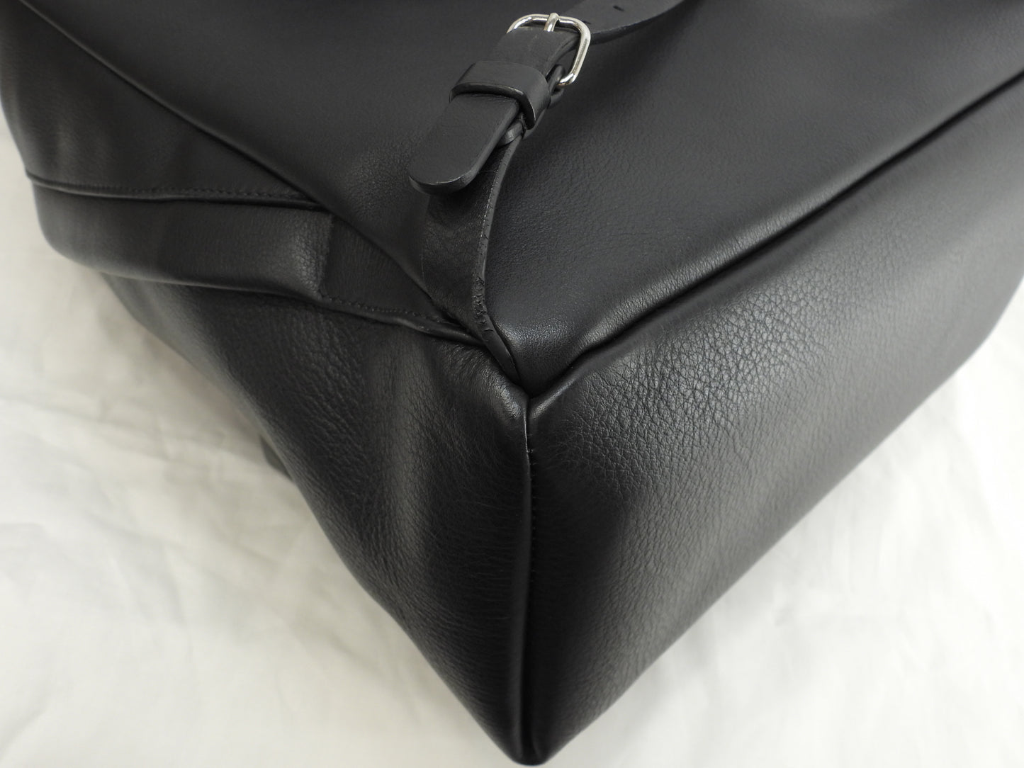 Balenciaga Backpack Medium Everyday Full Leather Black Rucksack Men's Good Condition @ 35