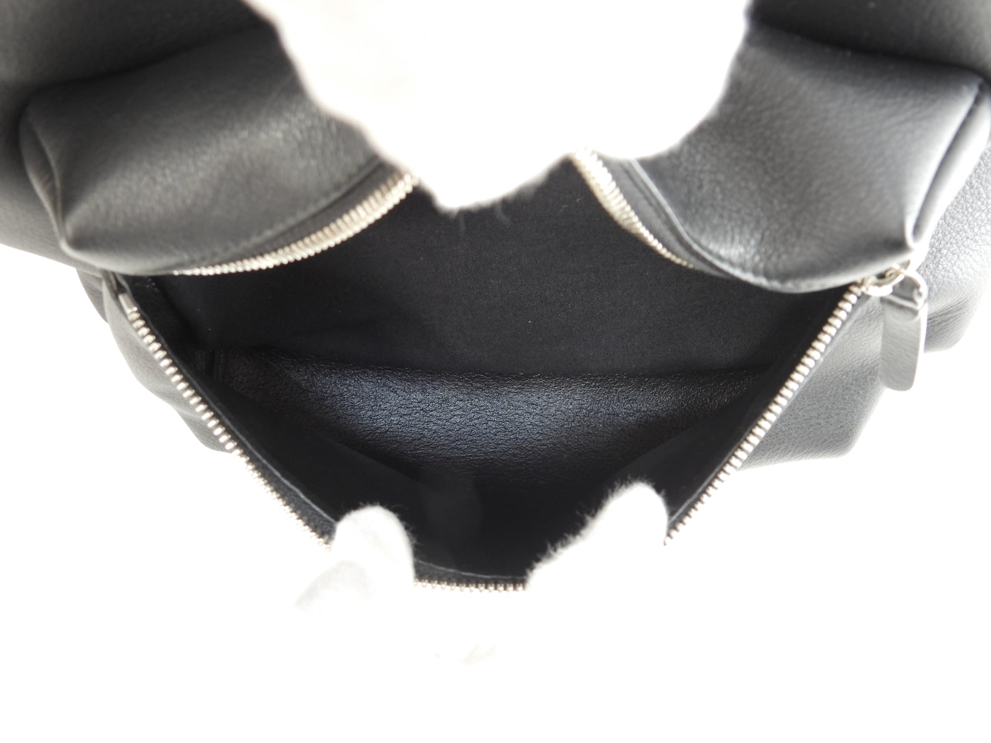 Balenciaga Backpack Medium Everyday Full Leather Black Rucksack Men's Good Condition @ 35