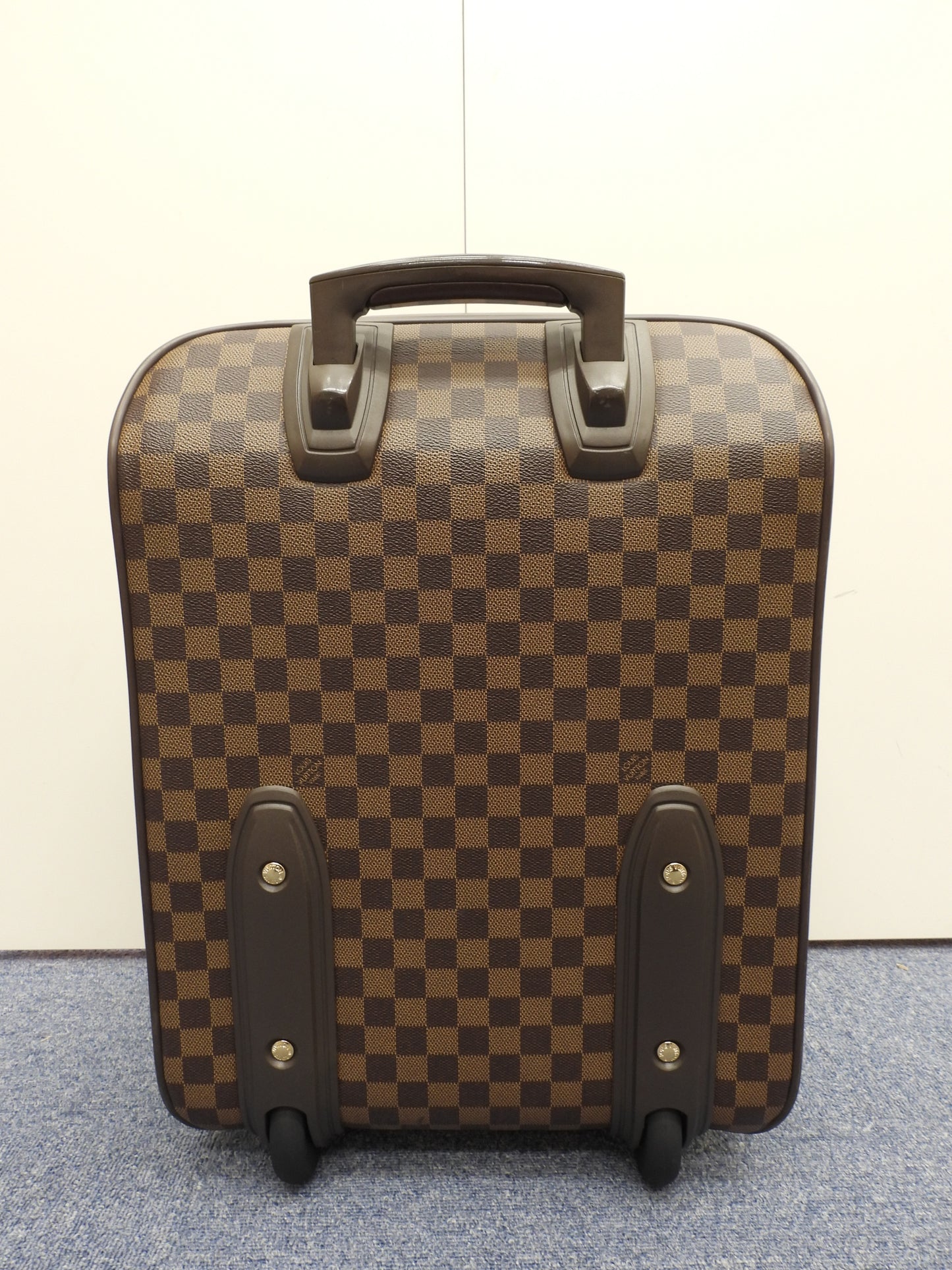 ルイヴィトン ペガス45 N23293 ダミエ 旅行用キャリーバッグ小 トロリーバッグ 美品@SP1013