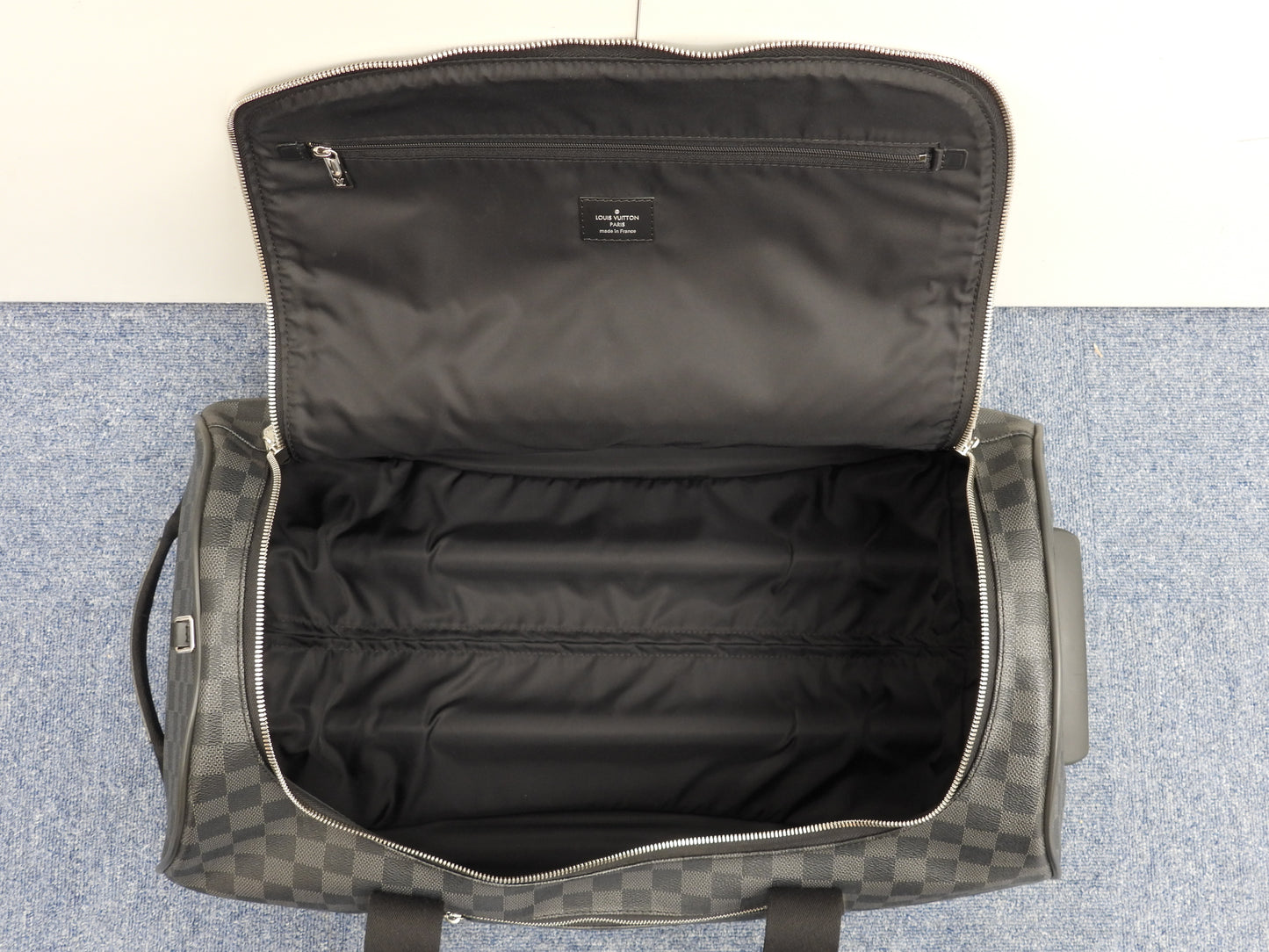 ルイヴィトン ネオエオール55 N23000 ダミエグラフィット 旅行用キャリーバッグ 美品@SR1154