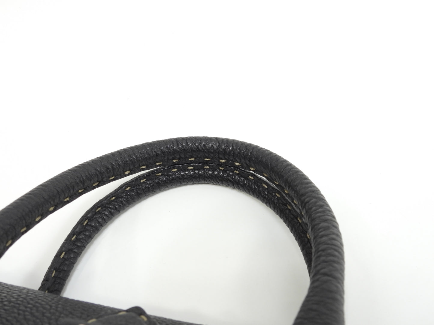 フェンディ ミニリンダ セレリアレザー 黒 シルバー金具 ハンドバッグ小 極美品@ 24