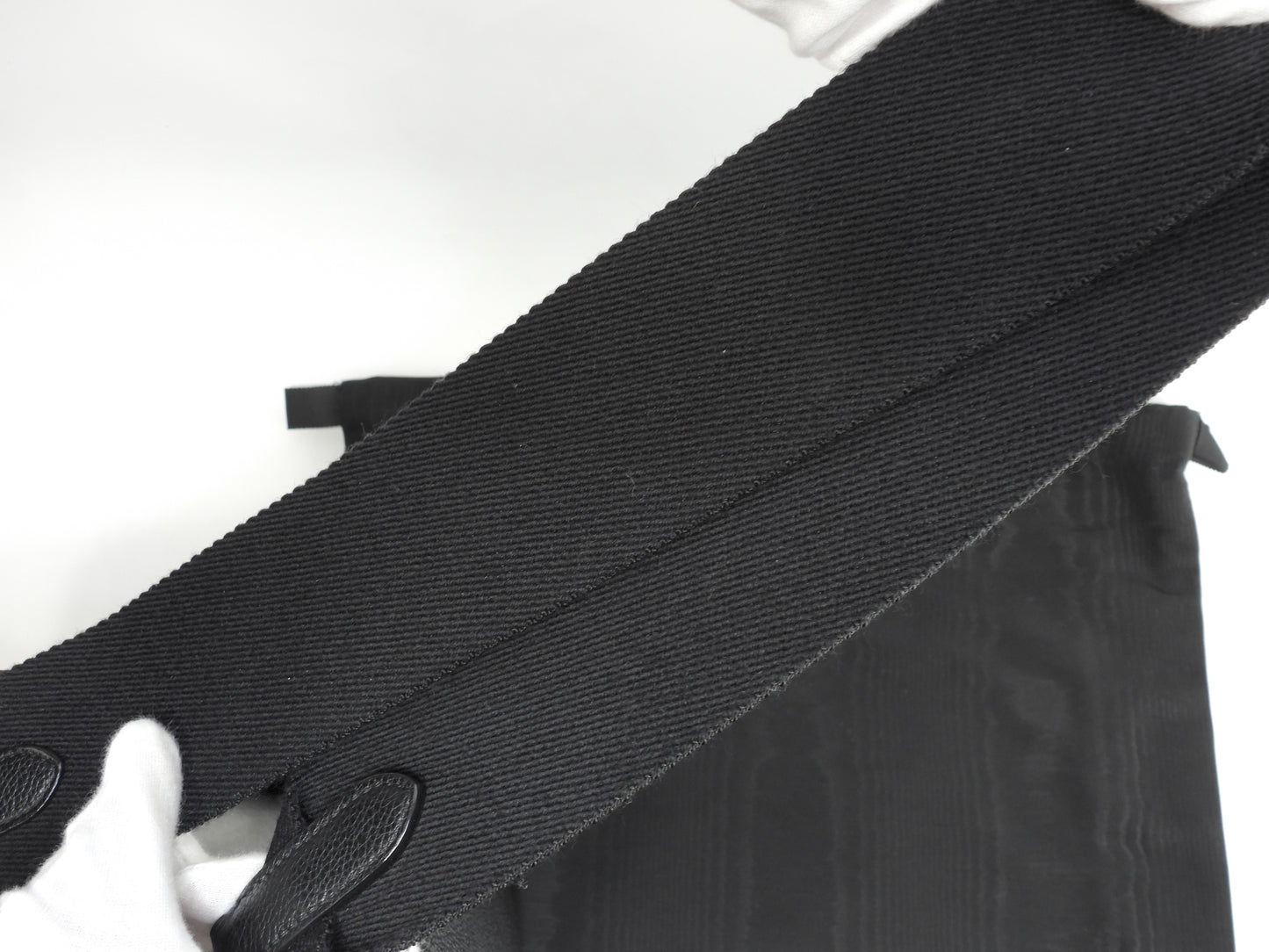 セリーヌ サングルバケット スモール レザー黒 セミショルダー ホーボーバッグ 美品@ 27
