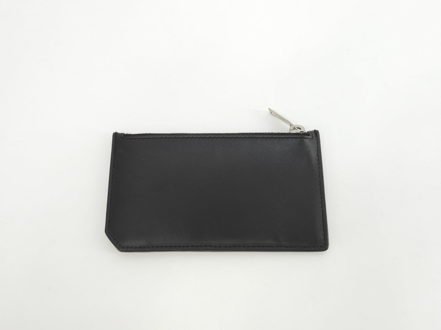 サンローラン カード用ポケット付コインケース YSL レザー黒 小銭入 ドクロ@ 79