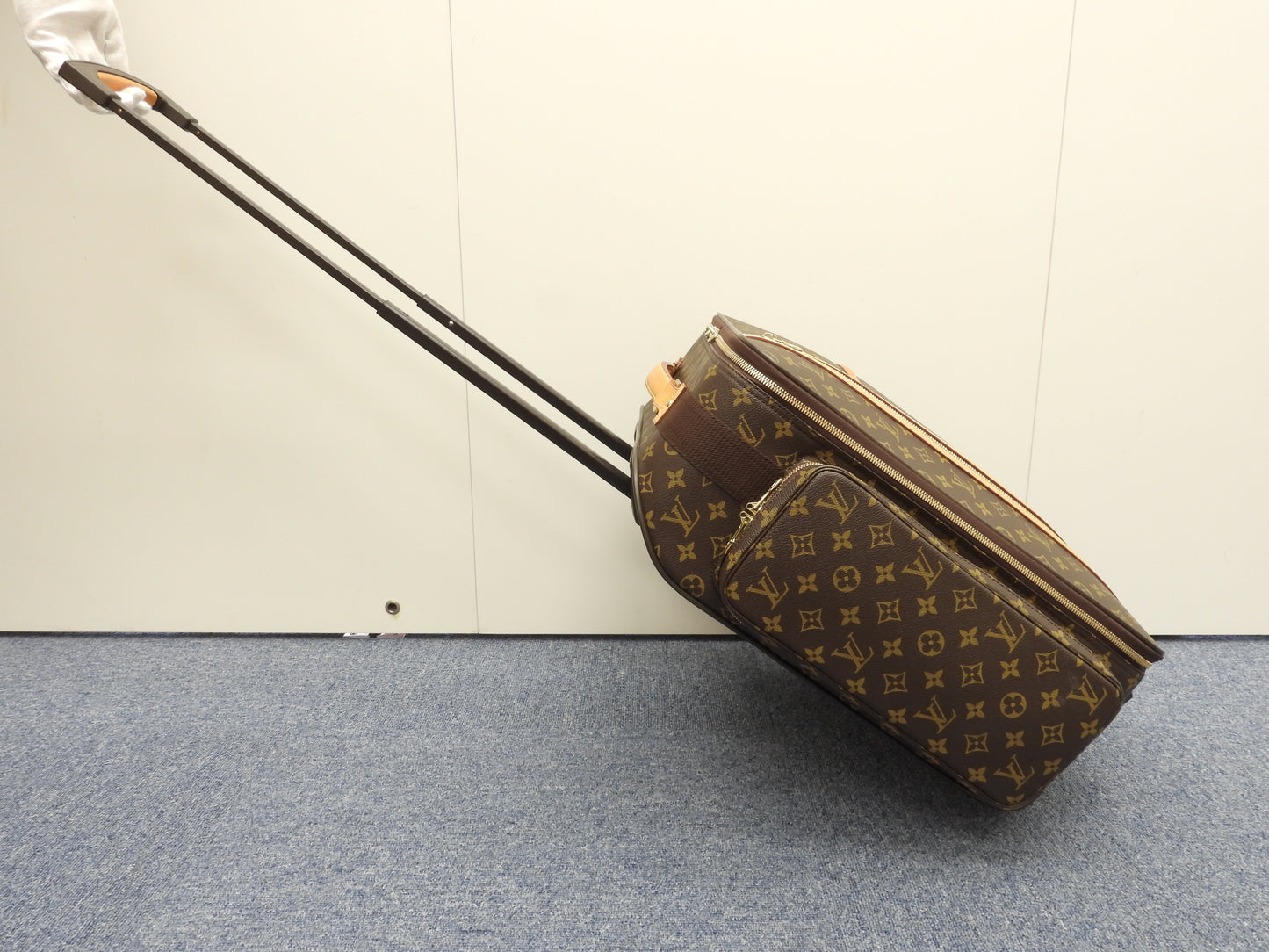 ルイヴィトン トロリー50ボスフォール M23259 モノグラム 旅行用キャリーバッグ小 美品@MB0096