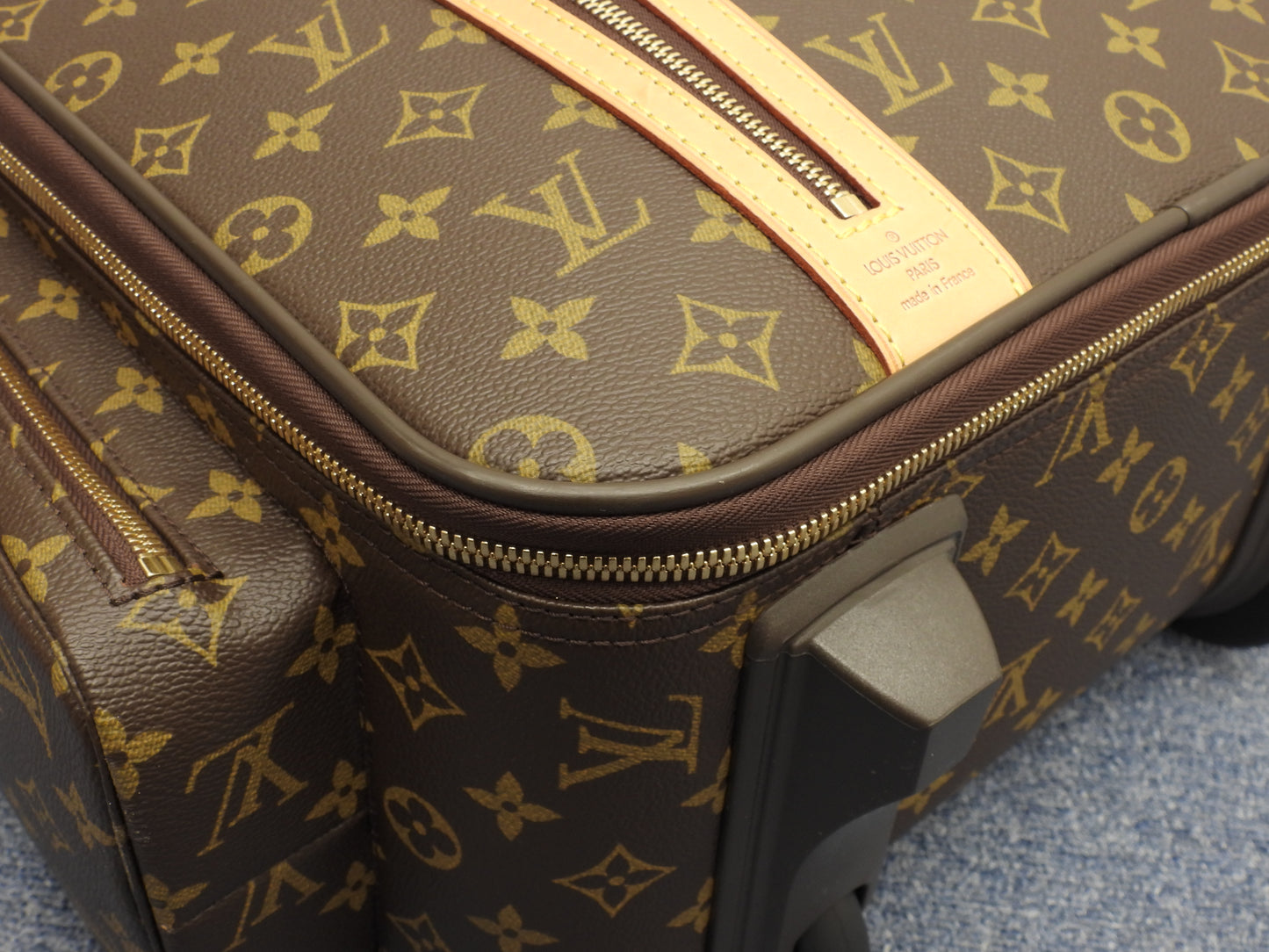 ルイヴィトン トロリー50ボスフォール M23259 モノグラム 旅行用キャリーバッグ小 美品@MB0096