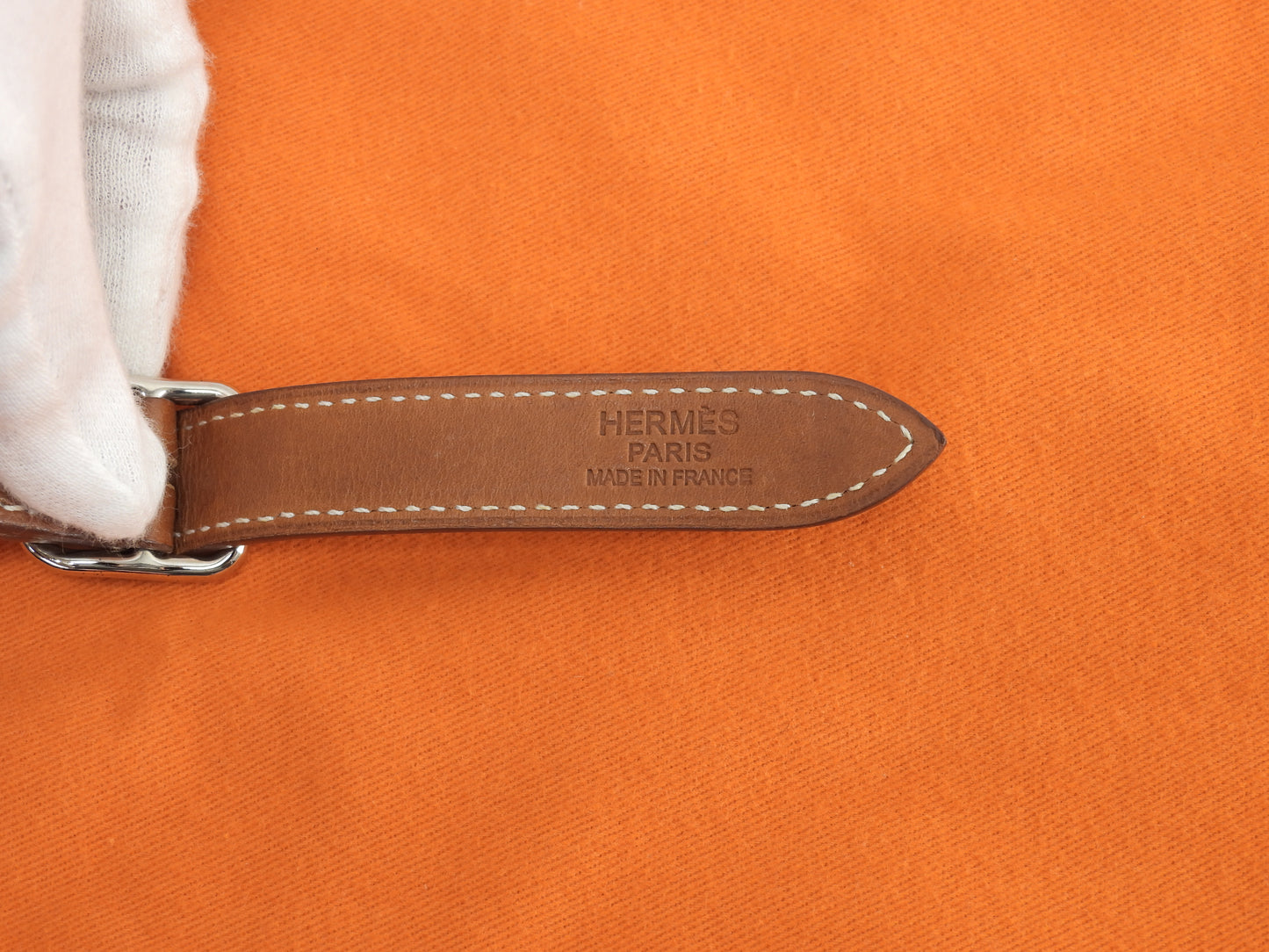 エルメス シルキーシティPM シルク/ピンク系 レザー茶 ショルダーバッグ 美品@T 2