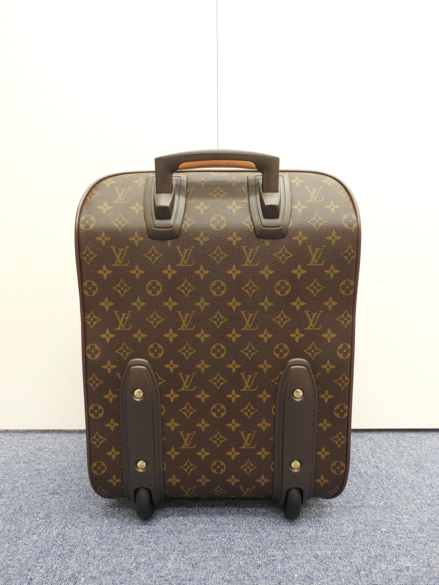 ルイヴィトン ペガス50 M23251 モノグラム 旅行用キャリーバッグ小 トロリーバッグ 美品@SP0091