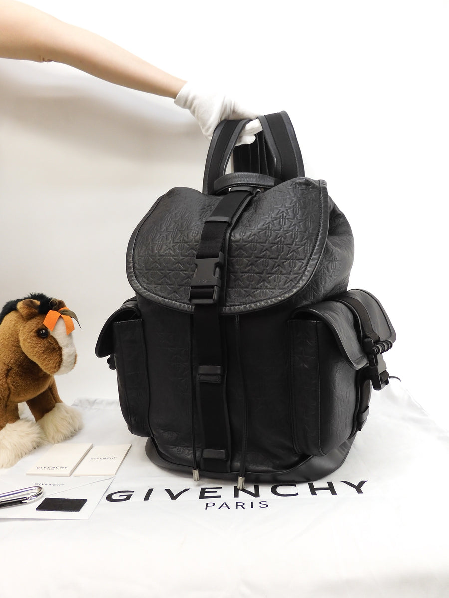 22万★GIVENCHYジバンシィ オブセディア 大容量 レザー トート バッグ