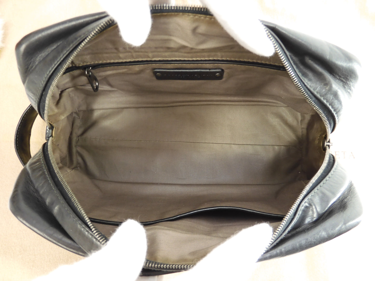 Bottega Veneta Clutch Intrecciato Crocodile Leather Black Second Bag @B02682899D