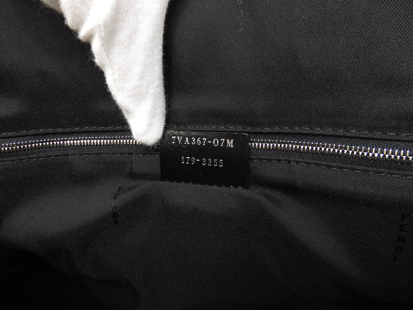 Fendi Tote Bag Bag Bugs Monster Black Men's Handbag Good Condition @ 18
