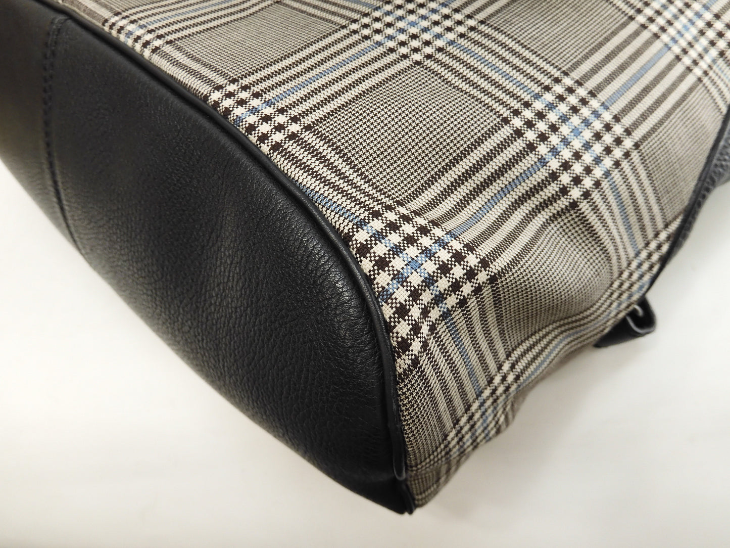 Christian Louboutin Backpack Studs Check Black Backpack Large Tote Bag @ 60