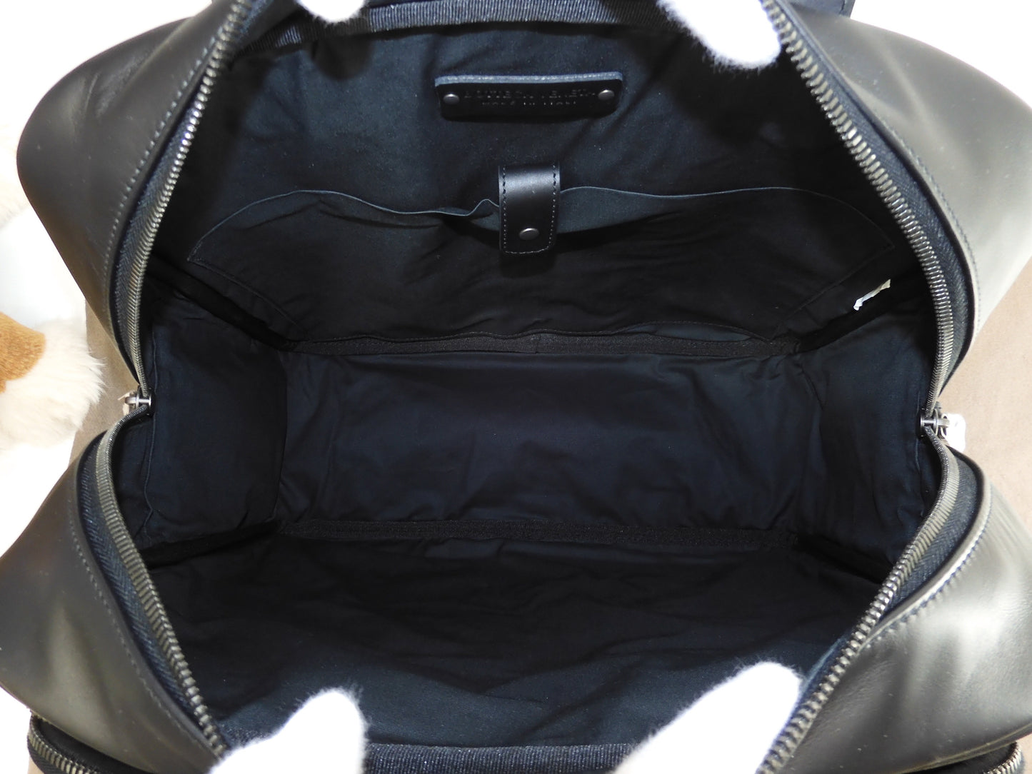 Bottega Veneta Briefcase Intrecciato Leather Black Travel Bag New @B08476164J