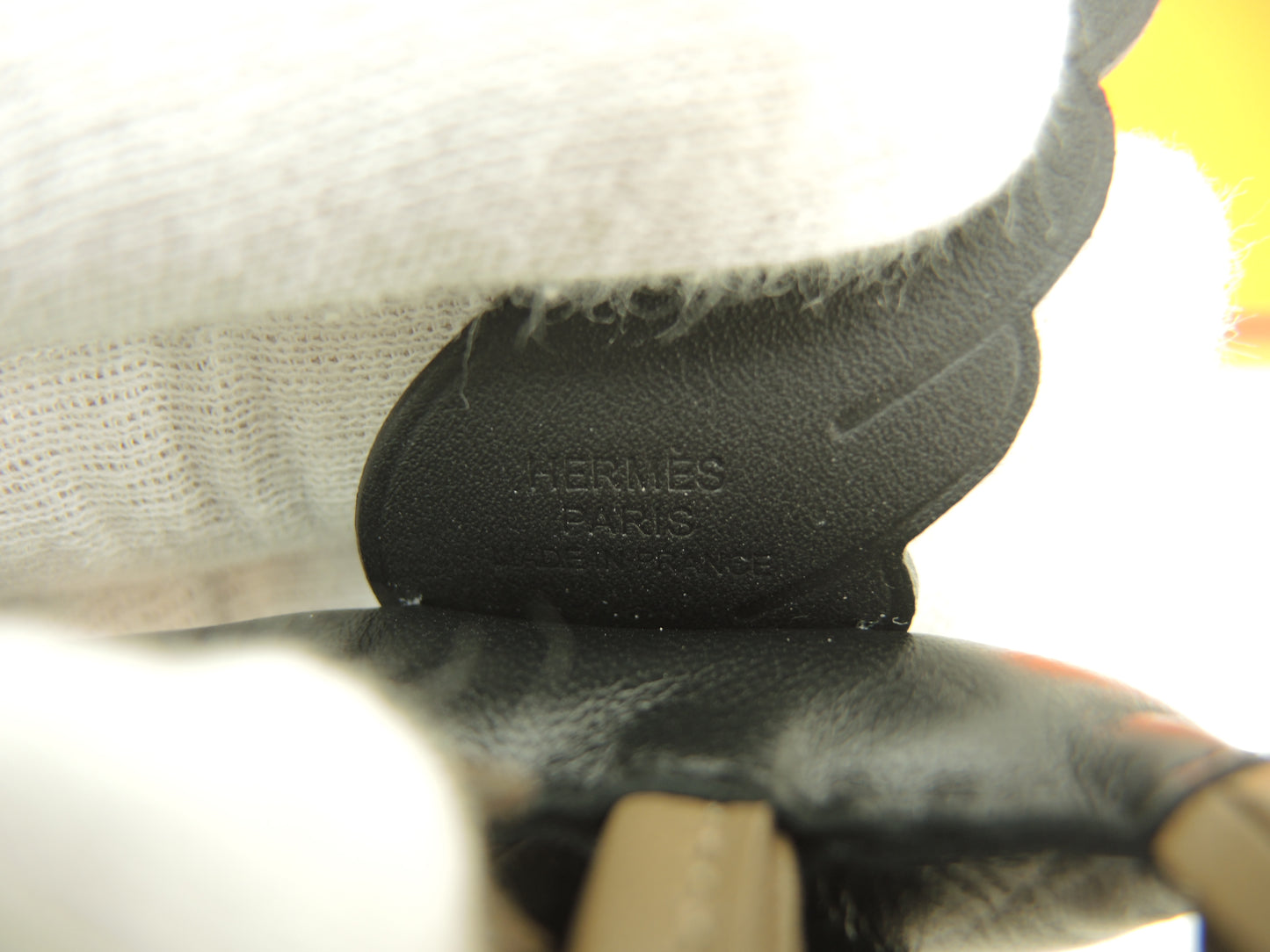 エルメス ロデオPMペガサス アニューミロ 黒エトープ バッグチャーム 新品@K