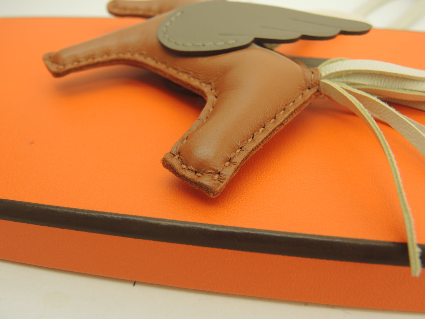 エルメス ロデオPMペガサス アニューミロ クレ茶エトープ バッグチャーム 新品@W 3