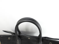 サンローラン トートバッグ リヴゴーシュ レザー黒 縦長メンズハンドバッグ YSL@GNR663970-1021
