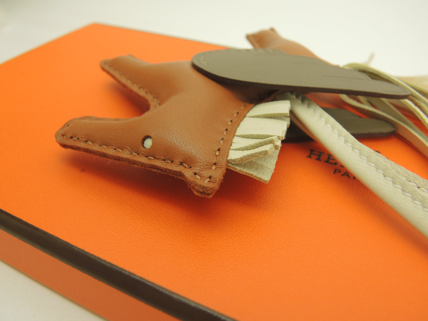 エルメス ロデオPMペガサス アニューミロ クレ茶エトープ バッグチャーム 新品@W 3