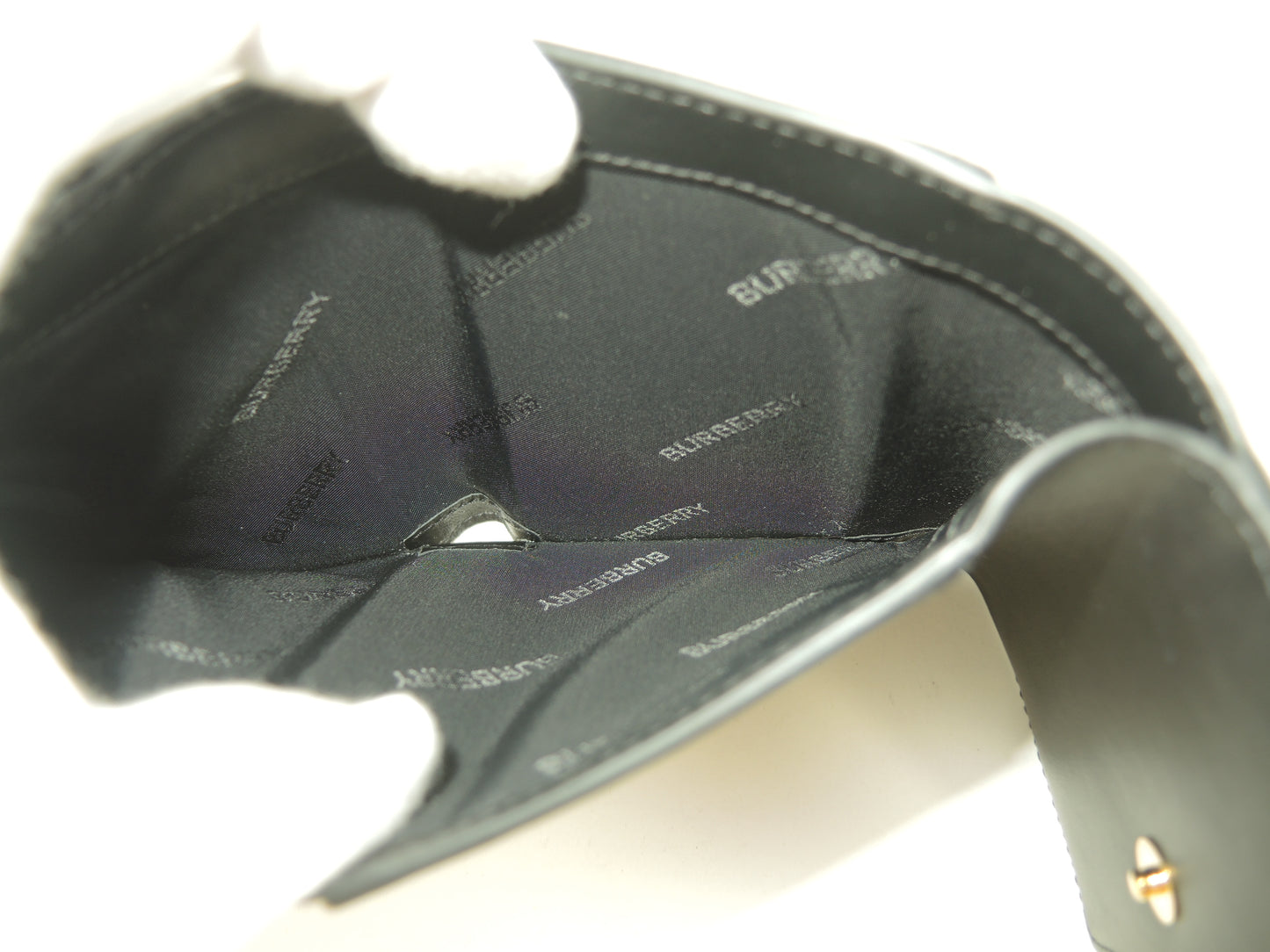 バーバリー コンパクトウォレット チェック PVC/レザー 3折財布 スモールウォレット 未使用@MDICSSTU75CHI