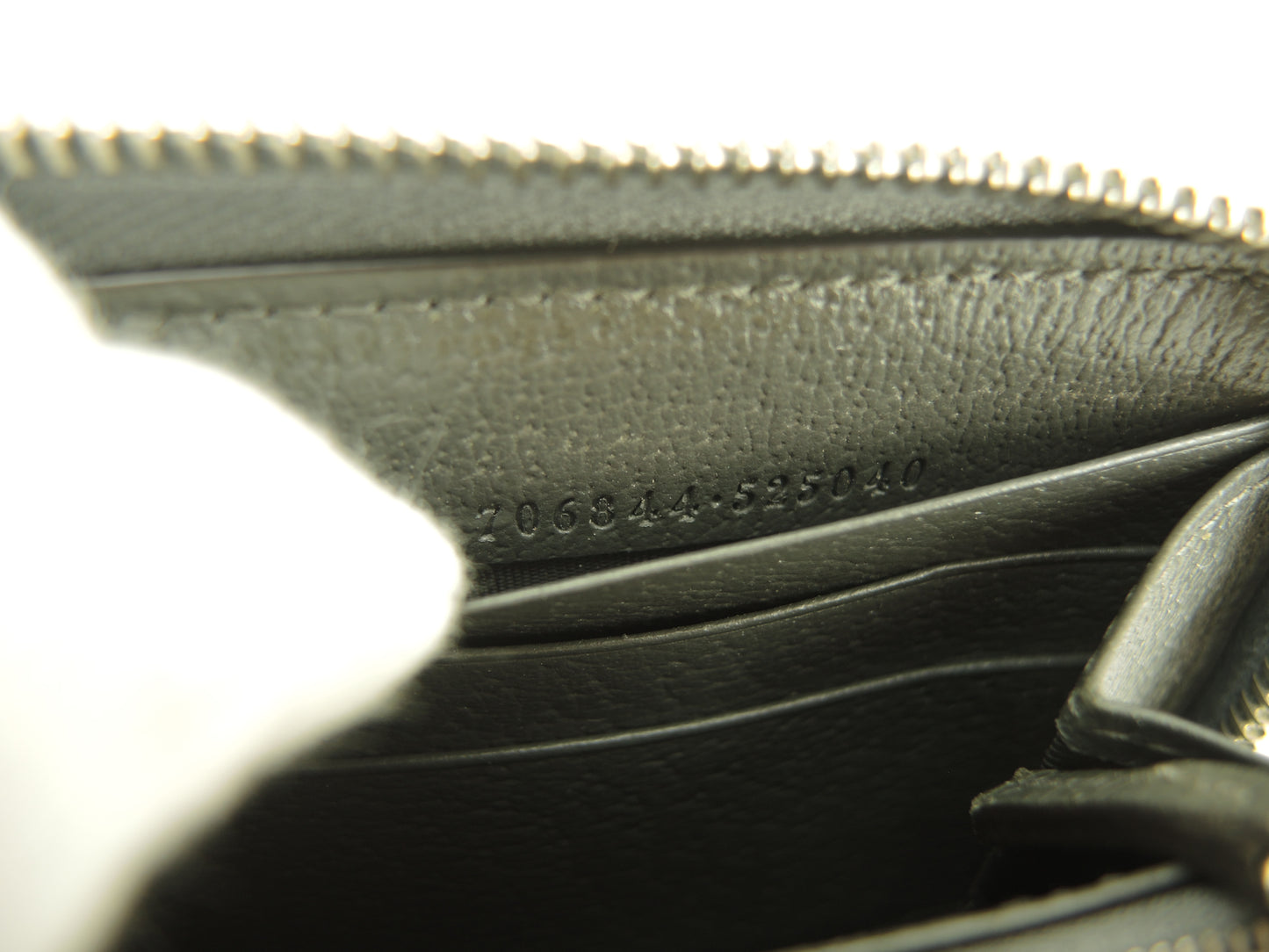 グッチ ジップアラウンドロングウォレット GGオールド PVPレザー灰 長財布@706844-525040