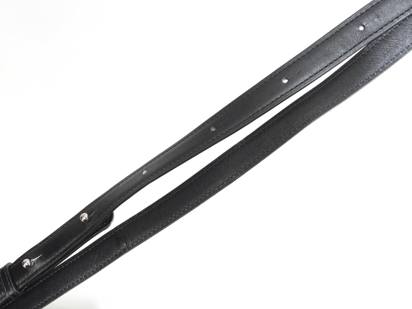 デルヴォー ブリヨンミニ s付 レザー黒 ハンドバッグ ポシェット クロスボディバッグ@ 1