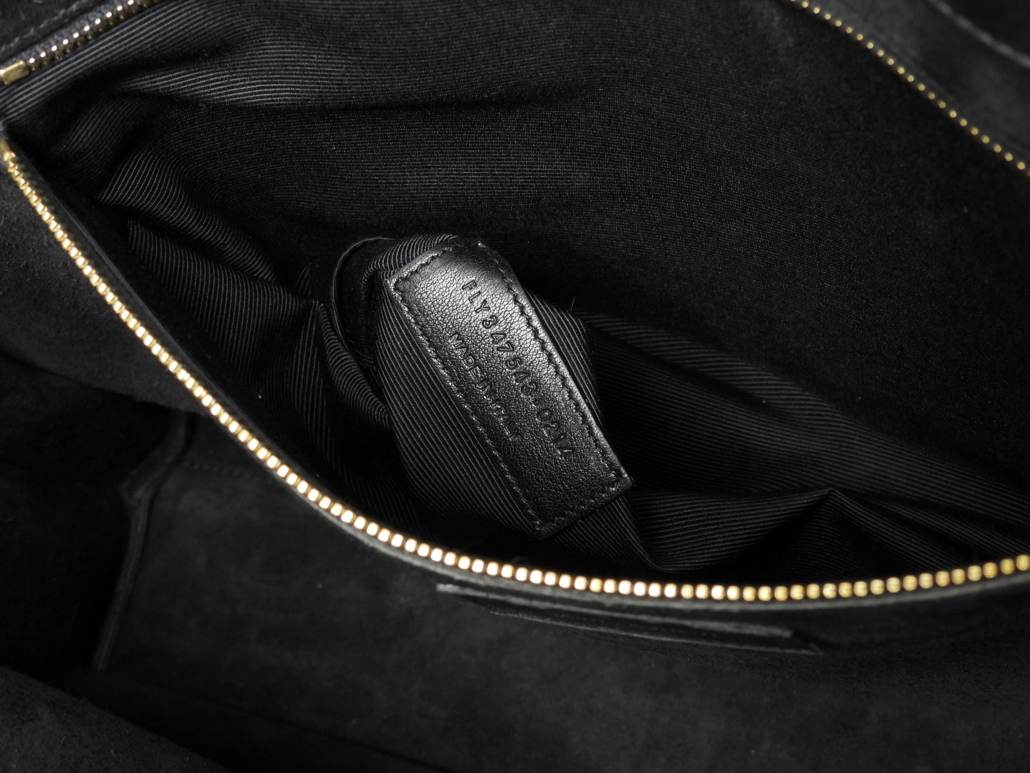 サンローラン サックドジュールM YSL スムースレザー黒 メンズトートバッグ ハンドバッグ 美品@ 94