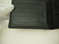 ボッテガヴェネタ 2折財布 カセット レザー黒 コンパクトウォレット@IC
