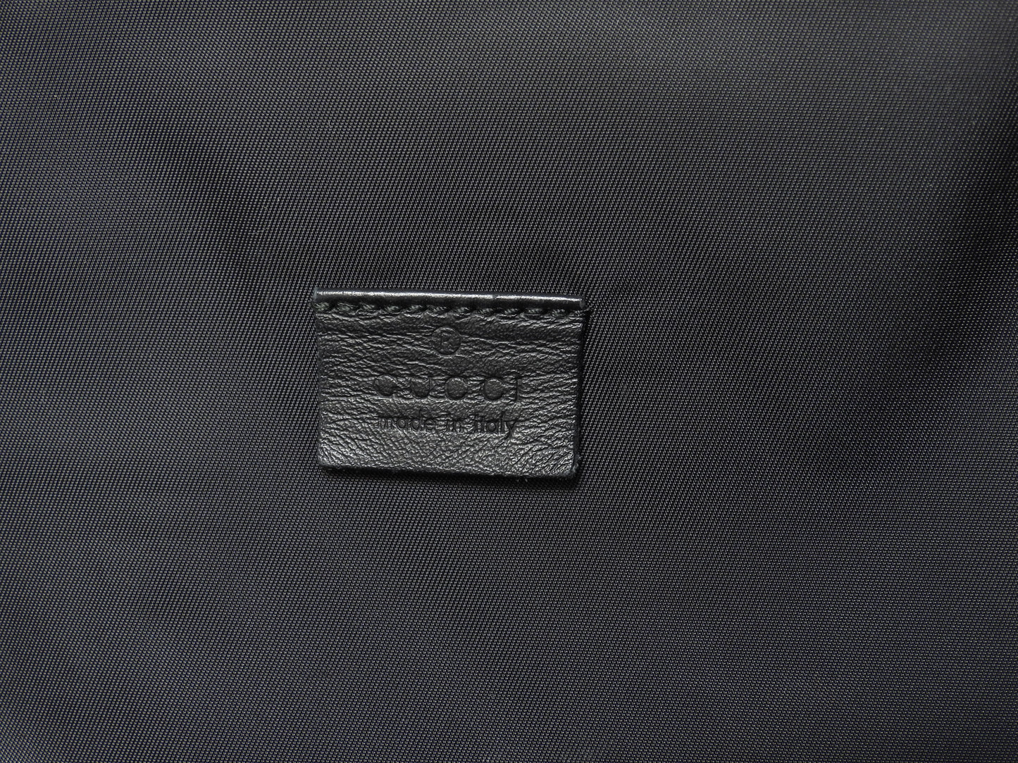 グッチ ボディバッグ大 GG シマレザー黒 斜掛ショルダーバッグ ウエストバッグ 美品@ 31