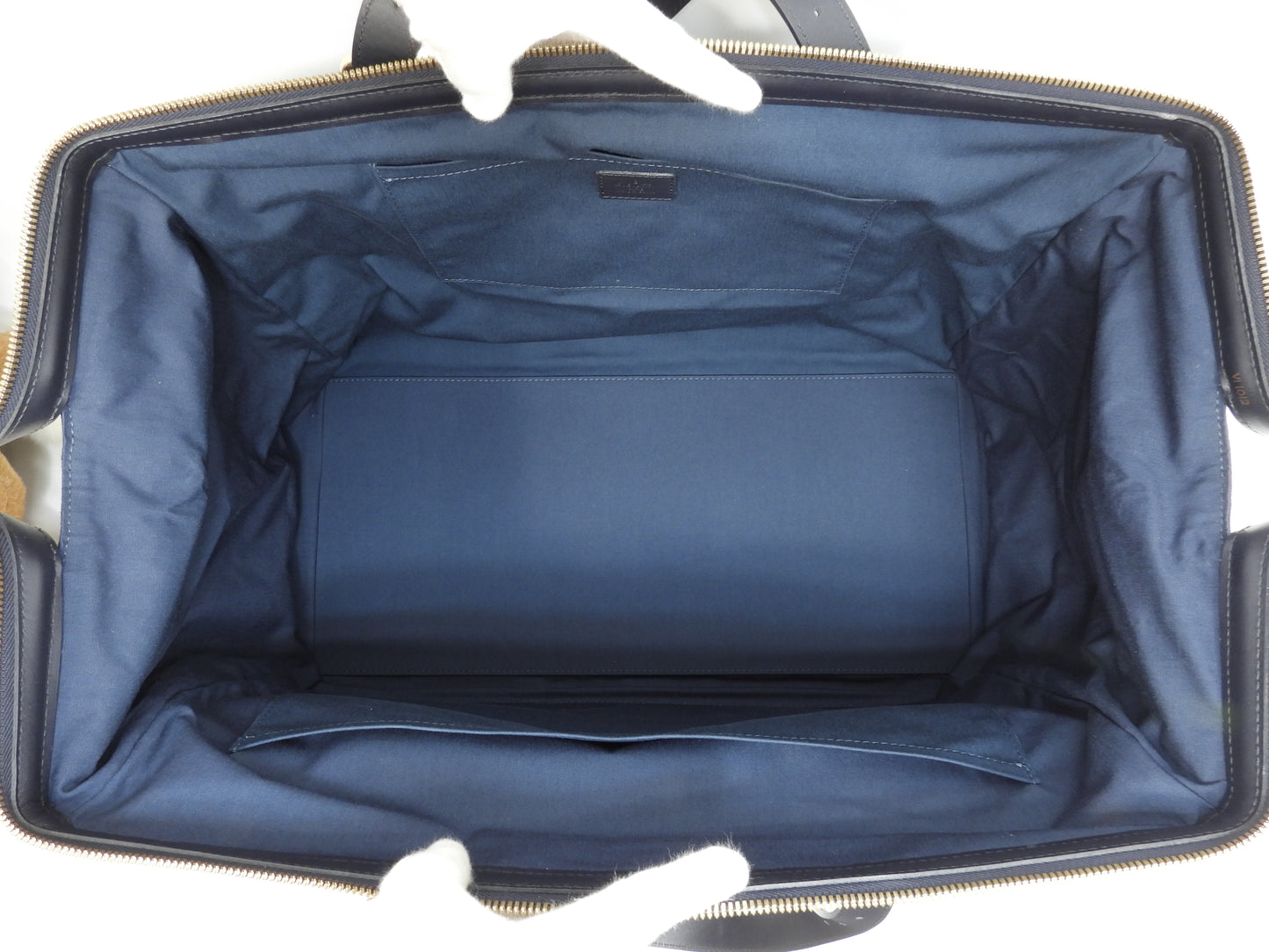 ルイヴィトン ルイーズ M42321 モノグラムミニ/TSTブルー ボストンバッグ@VI1012