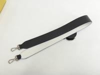 フェンディ ショルダーストラップ カーリト レザー黒白 90cm 美品@ 4