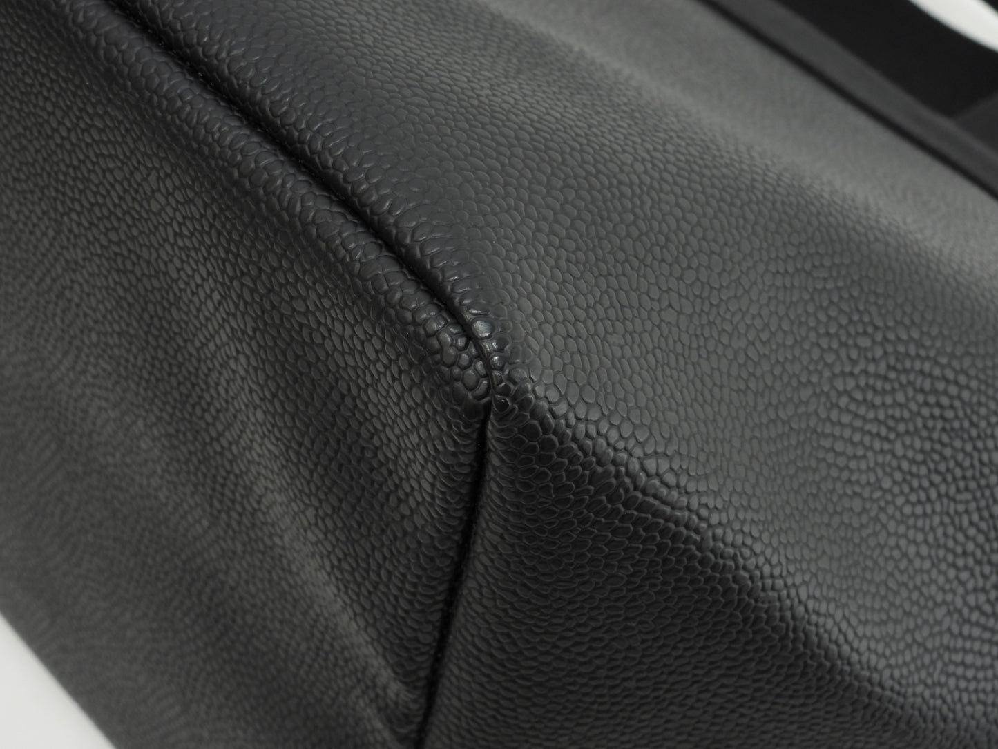 エルベシャプリエ リュクス舟型トートM 707GP マスティック黒黒 ハンドバッグ 美品@ 6