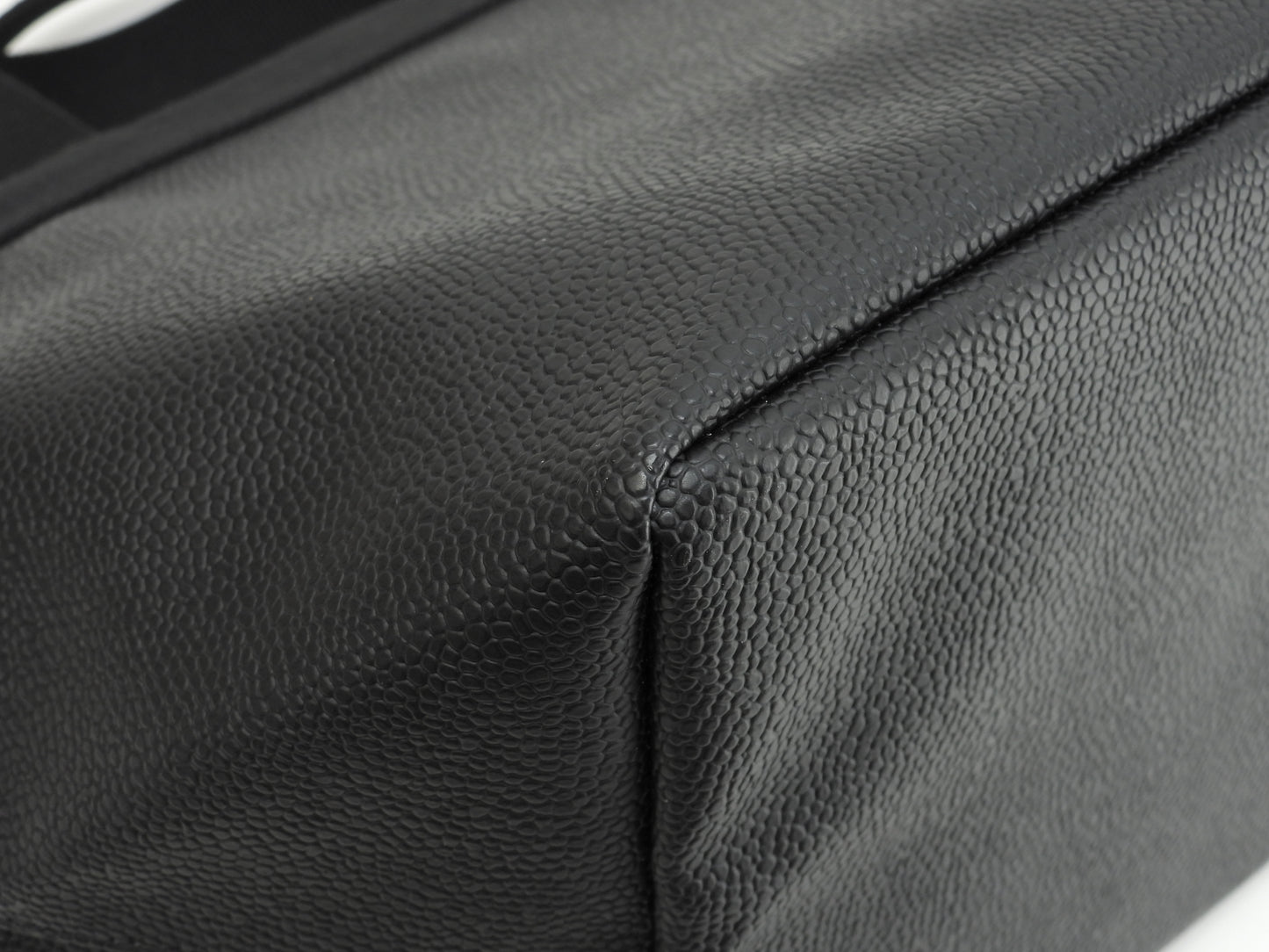 エルベシャプリエ リュクス舟型トートM 707GP マスティック黒黒 ハンドバッグ 美品@ 6