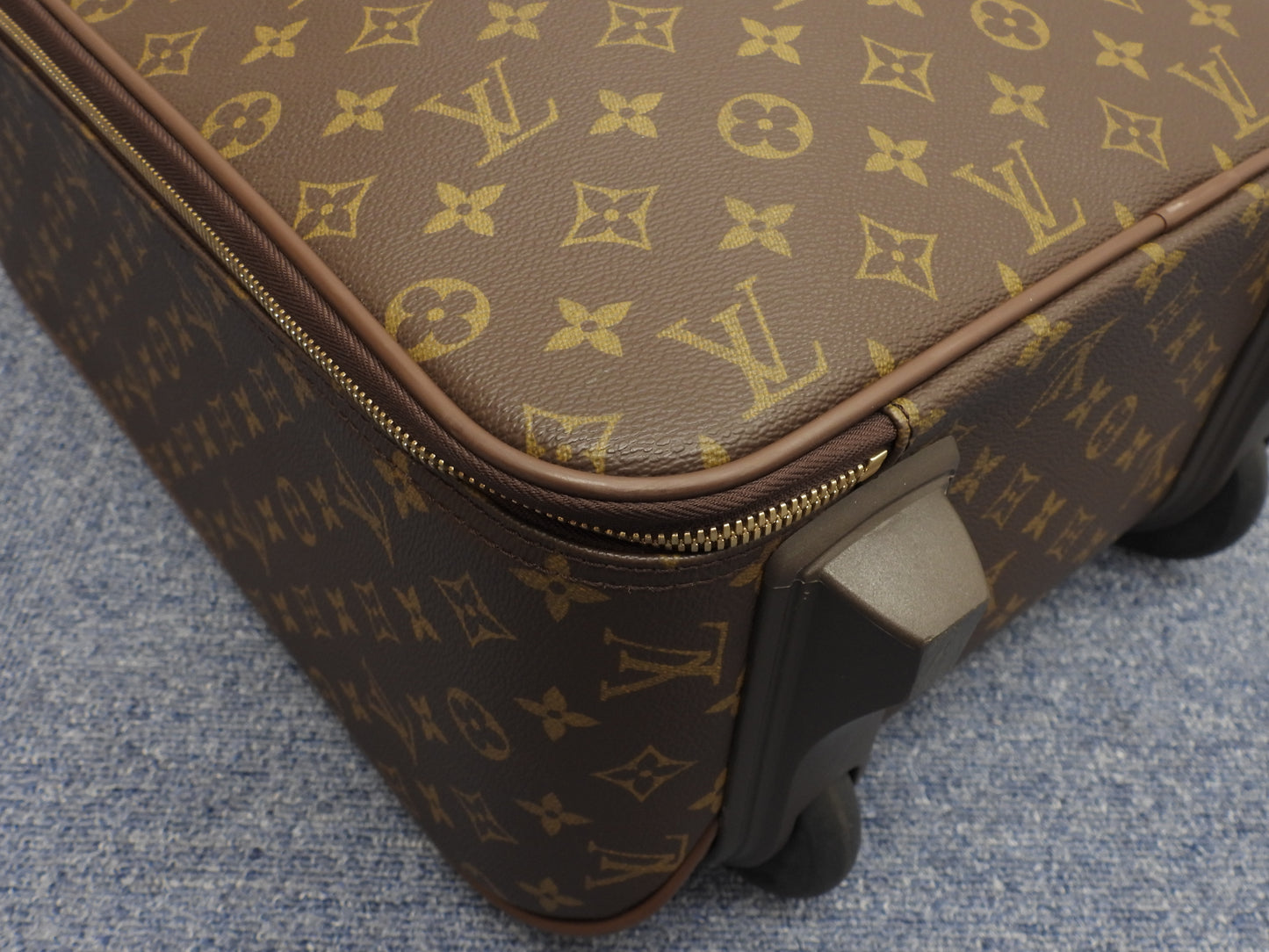 ルイヴィトン ペガス45 M23251 モノグラム 旅行用キャリーバッグ小 トロリーバッグ@SP1001