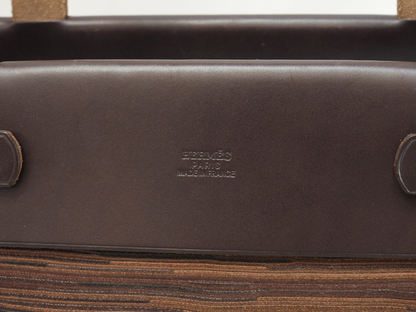 エルメス カバスPM エールバッグ ヴィブラート茶 トートバッグ 美品@□H 4